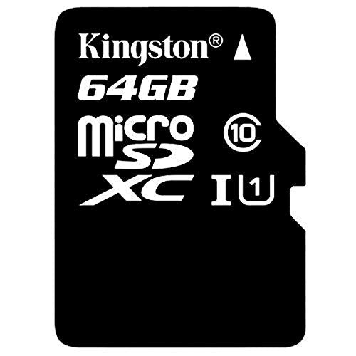 [740617246155] Kingston Digital 64gb Microsdxc Class 10 Uhs-I 45mb/S Read Card With Sd Adapter (Sdc10g2/64gb)