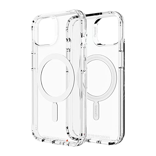 Gear4 Zagg Crystal Palace Snap Case Crystal Clear Impact Protection With Magsafe Compatibility For Apple Iphone 13 Clear,702008199