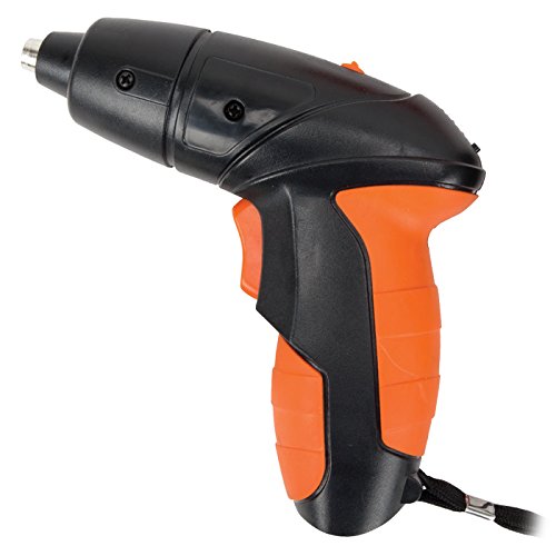 Armor All Electric Screwdriver Cordless Kit, Lithium Power Rechargeable 4.8-Volt, Best, Bits, With Case