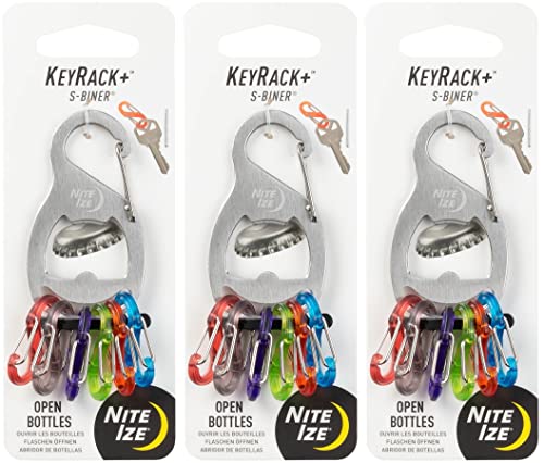 Nite Ize Krb-03-11 S-Biner Keyrkbottle Opener (Pack Of 3)