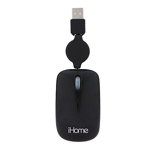 Ihome By Lifeworks Technology Ih-M200b Tractable Travel Mouse - Optical Travel Mouse