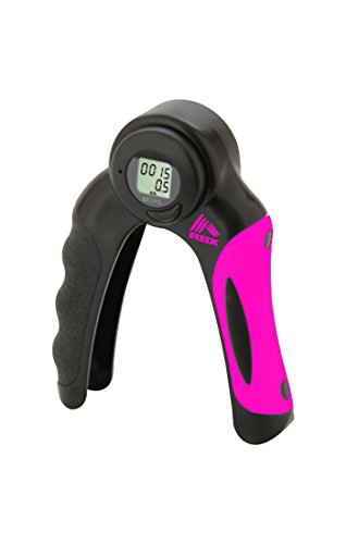 Rbx Fitness Digital Hand Grip Strength Training (Pink) (Available In More Colors)