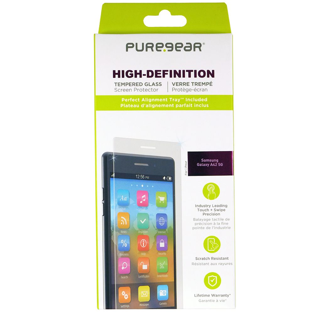 Samsung Galaxy A42 5g High-Definition Glass Screen Protector With Perfect Alignment Tray™