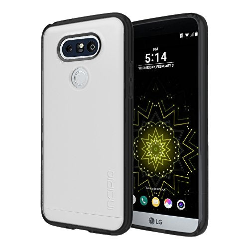 Lg G5 Case, Incipio [Co-Molded Case][Shock Absorbing] Octane Pure Case For Lg G5-Clear/Black