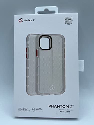 Nimbus9 Iphone 11 Pro (5.8") Military Spec Cover With Drop Protection Phantom 2 Case Clear