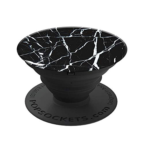 Popsockets: Collapsible Grip And Stand For Phones And Tablets Black Marble