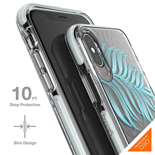 Gear4 Victoria Protective Fashion Case With Advanced Impact Protection [ Protected By D3o ], Slim, Stylish Design Compatible With Iphone X/Xs – Jungle