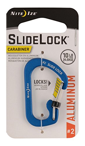 Nite Ize Csla2-03-R6 Carabiner, Size #2, Blue