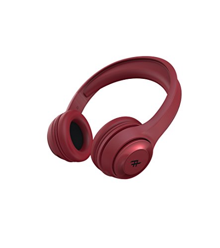 Ifrogz Audio Toxix Wireless Over-The-Ear Wireless Headphones Red