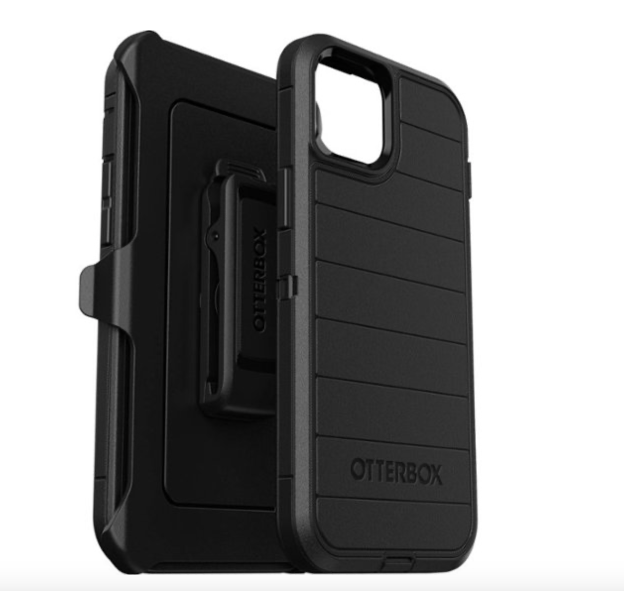 Otterbox Defender Series Pro Hard Shell For Apple Iphone 15 Plus And Apple Iphone 14 Plus Black