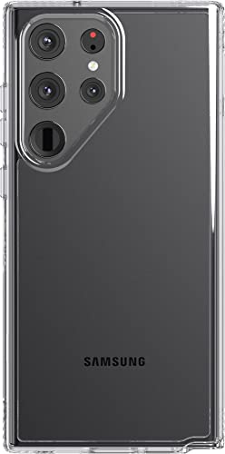 Tech21 Evo Clear For Samsung Galaxy S23 Ultra Anti Yellowing Scratch Resistant With 12ft Drop Protection Clear Phone Case