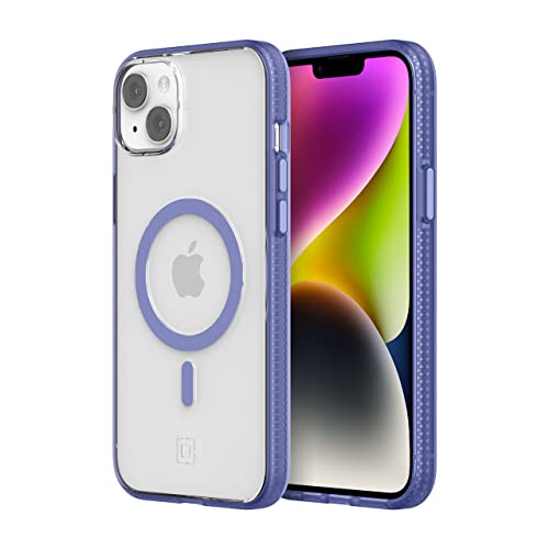 Incipio Idol For Magsafe Series Case For Iphone 14 Plus, Minimalist And Sustainable Protection Misty Lavender/Clear (Iph-2030-Mlc)