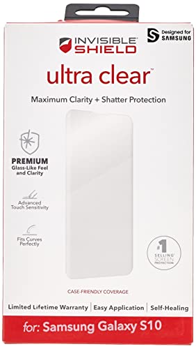 Invisible Shield Ultra Clear Military Grade Film Screen Protector Made For Samsung Gs10 Case Friendly