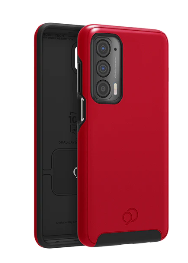 Nimbus9 Cirrus 2 Moto Edge 2021 Case Crimson