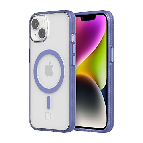 Incipio Idol For Magsafe Series Case For Iphone 14, Minimalist And Sustainable Protection Misty Lavender/Clear (Iph-2028-Mlc)