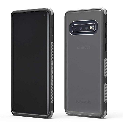 Puregear Dualtek Phone Case For The Samsung Galaxy S10 (Clear/Black)