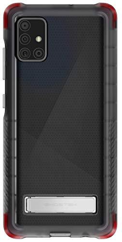 Ghostek Covert Galaxy A51 Case Clear With Kickstand Super Slim Fit Shockproof Design With Scratch Resistant Back And Anti Slip Hand Grip Wireless Charging Compatible 2020 Galaxy A51 (6.5 Inch) Smoke