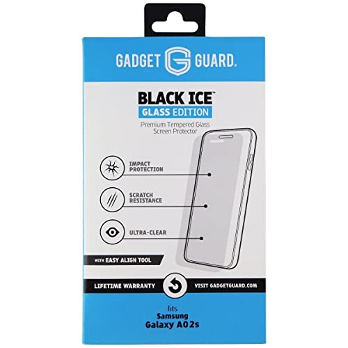 Gadget Guard Black Ice Edition Tempered Glass For Samsung Galaxy A02s Clear