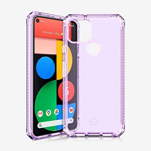 Itskins Spectrum Clear Protective Phone Case For Pixel 5 Light Purple