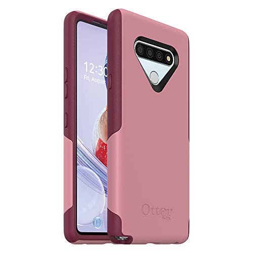 Otterbox Commuter Lite Series Case For Lg Stylo 6 Cupids Way (Rosemarine Pink/Red Plum) (77-64310)