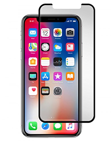 Gadget Guard Black Ice Cornice Curved Edition Tempered Glass Screen Guard For Apple Iphone X Clear