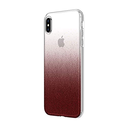 Incipio Design Series Protective Case For Iphone Xs Max (6.5") With Stylish Prints And Clear Cover Design Cranberry Sparkler