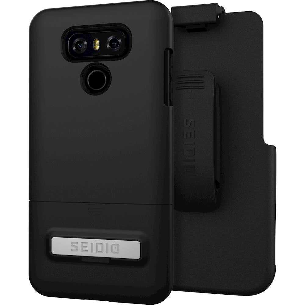 Seidio Surface Combo Case For Lg G6 Black/Black