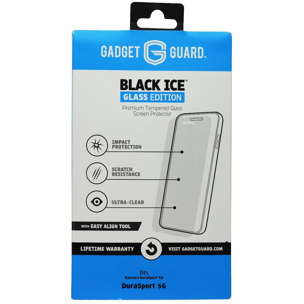 Gadget Guard Kyocera Durasport 5g Tempered Glass Screen Protector