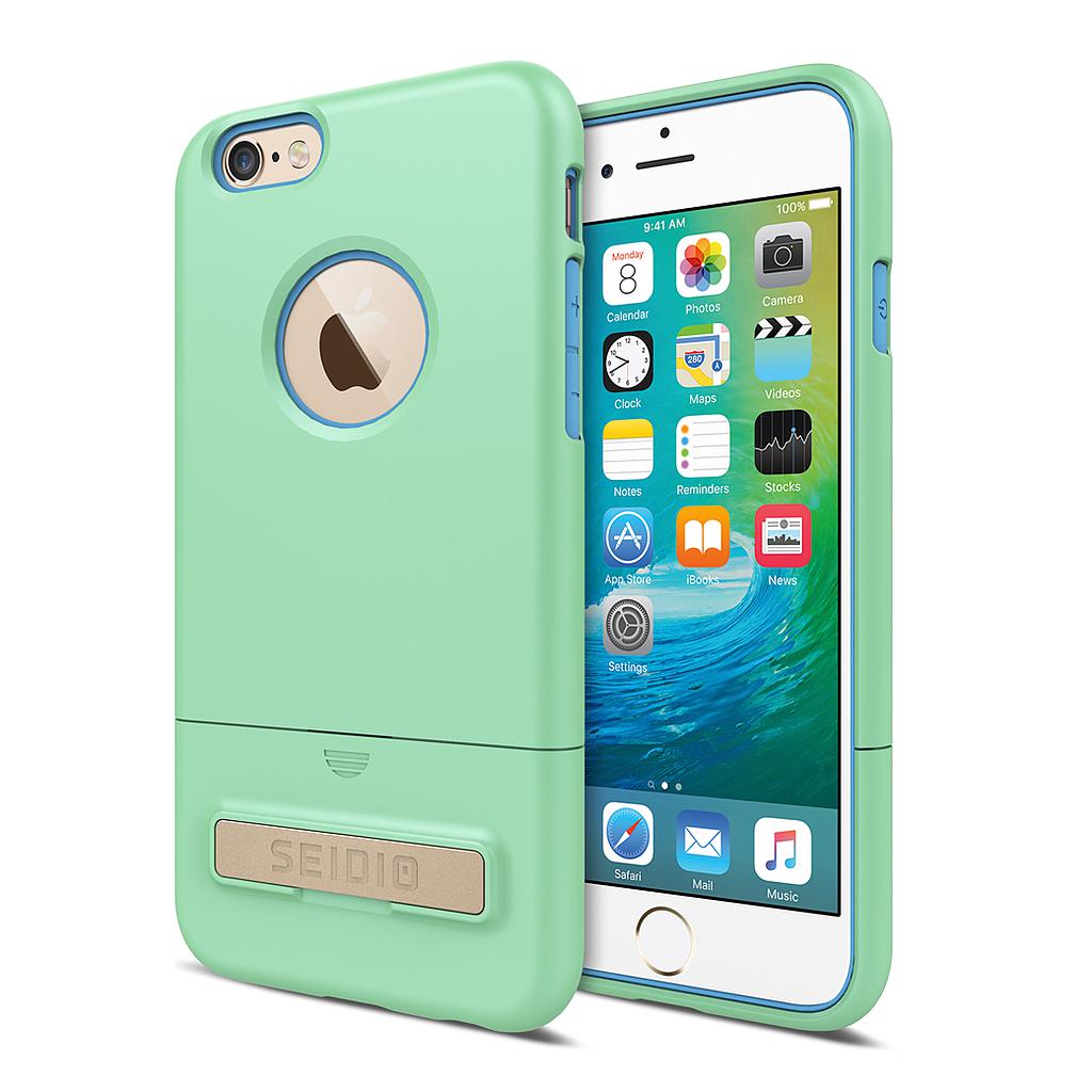 Seidio Surface With Metal Kickstand Case For Iphone 6/6 Mint/Blue