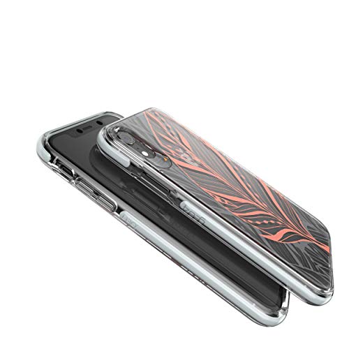 Gear4 Victoria Protective Fashion Case With Advanced Impact Protection [ Protected By D3o ], Slim, Stylish Design For Iphone Xr (Tribal Leaf)