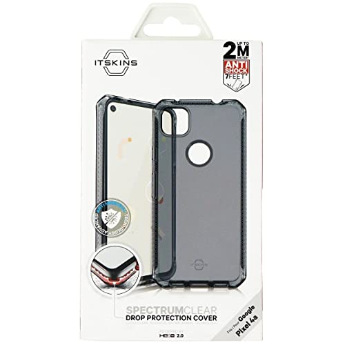 Itskins Spectrum Clear Series Gel Case For Google Pixel 4a Smoke