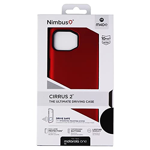 Nimbus9 Cirrus 2 Series Hard Case For Motorola One 5g Red