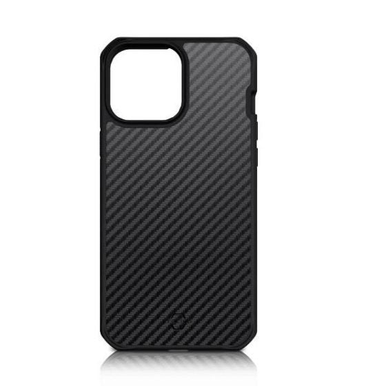 Itskins Hybrid Magsafe Carbon Series Cover Iphone 13 Pro – Black