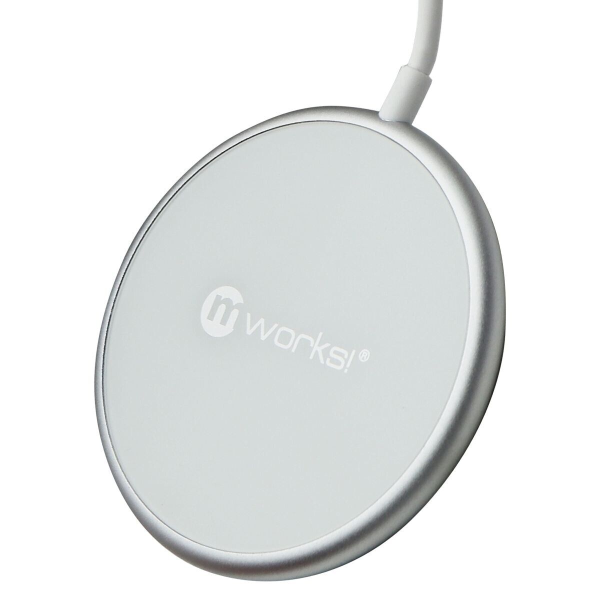 Mworks! Mpower! (15w) Magnet Wireless Charger For Smartphones White