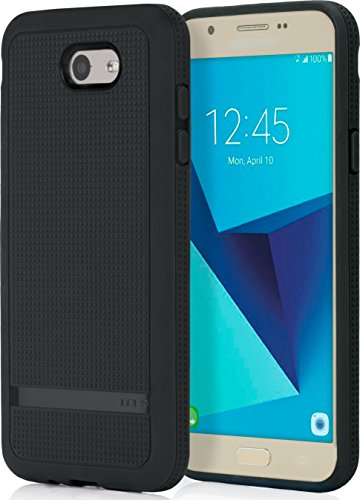 Incipio Ngp [Advanced] Samsung Galaxy J7 (2017) Case With Textured Back And Honeycombed Interior For Samsung Galaxy J7 (2017) Black