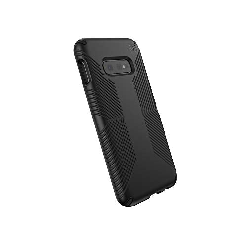 Speck Presidio Grip Samsung Galaxy S10e Case, Black/Black (124578-1050)