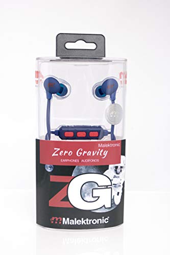 Malektronic Zero Gravity Wireless Earphones Bolts Blue