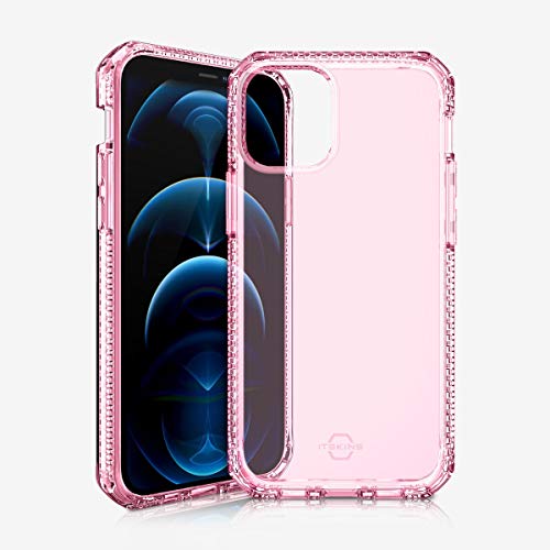 Itskins Spectrum Clear 5g Protective Phone Case For Apple Iphone 12/12 Pro Light Pink