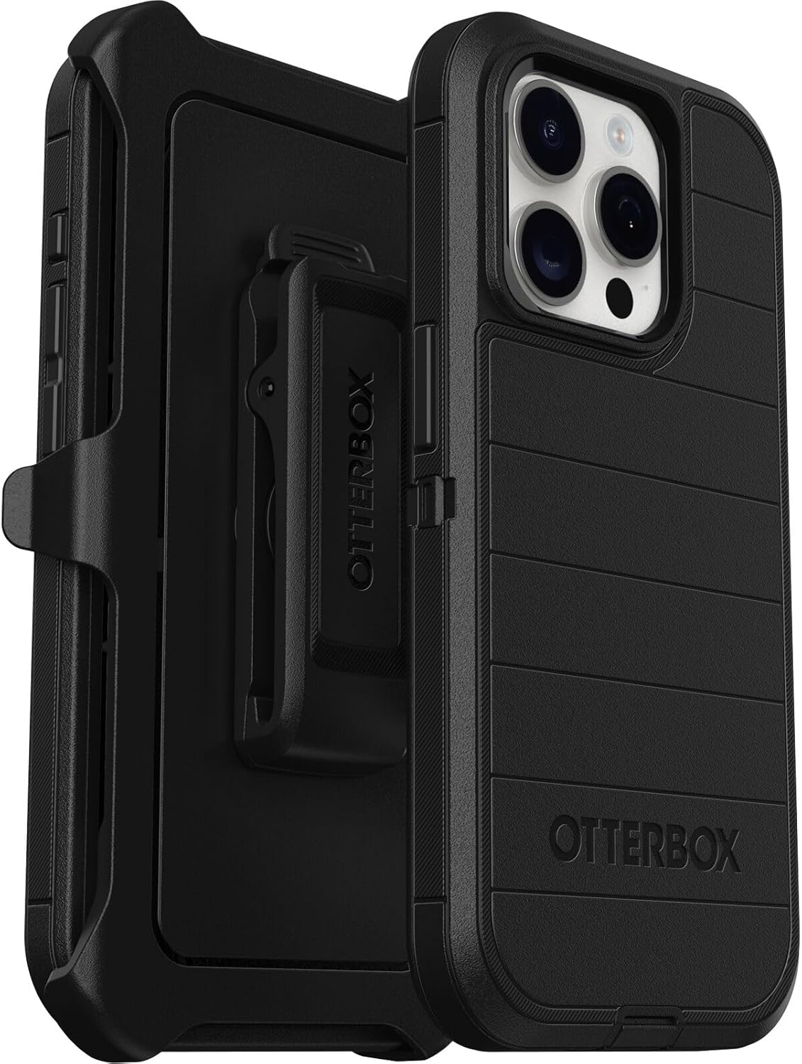 Otterbox Defender Series Pro Black Iphone 15 Pro Case 77-92680