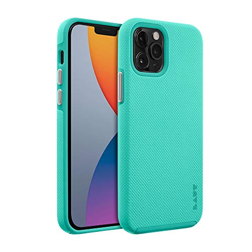 Laut Shield Case Compatible With Iphone 12 Pro Max |Ultra Durable Double Layer | 13ft./4m Impact Protection| Easy-Grip Casing • Mint