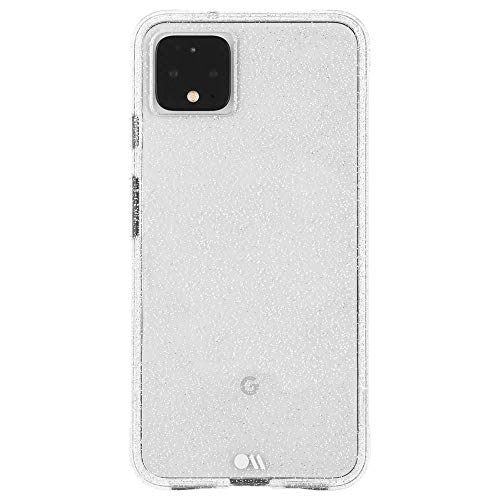 Case-Mate Google Pixel 4 Case Sheer Crystal Protective Design Crystal Clear