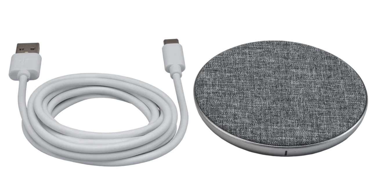 Ventev Wireless Charging Pad 10w With 5ft Usb-A To Usb-C Cable