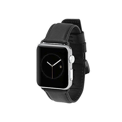 Case Mate Apple Watch 42mm Signature Leather Watchband Black