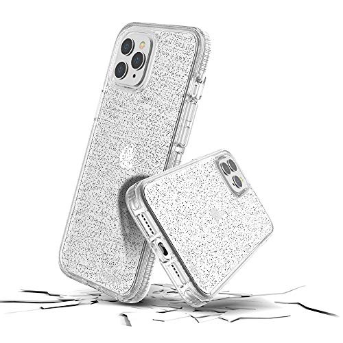 Prodigee Superstar Clear |Iphone 12 Mini | Sparkle Glitter |Military Grade Drop Tested|Wireless Charging Compatible| Shockproof | 5.4 Inch