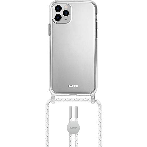 Laut Crystal-X Necklace Case Compatible With Iphone 12 Pro Max | 13ft./4m Impact Protection | Adjustable Cord | Crystal Clear • Ultra Clear