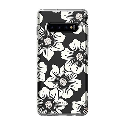 Kate Spade Defensive Hardshell Case For Galaxy S10 Plus Hollyhock Cream/Clear