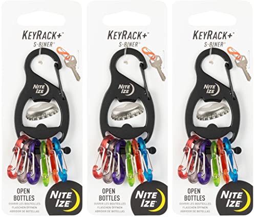 Key Rack + Black Nite Ize Krb-03-01