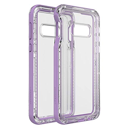 Lifeproof Next Series Case For Samsung Galaxy S10e Retail Packaging Ultra (Clear/Purple) Full-Body With Military Protection Shockproof Dustproof Protective Durable Slim Sleek Design