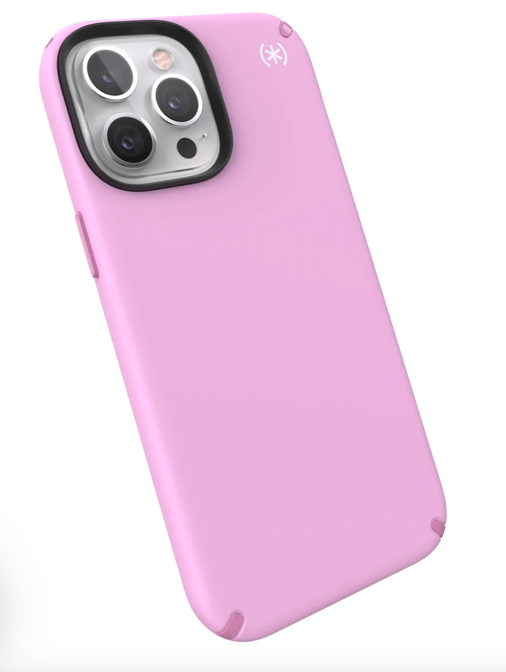 Speck Presidio2 Pro Case For Apple Iphone 13 Pro Max/12 Pro Max Aurora Purple, Fresh Pink And White