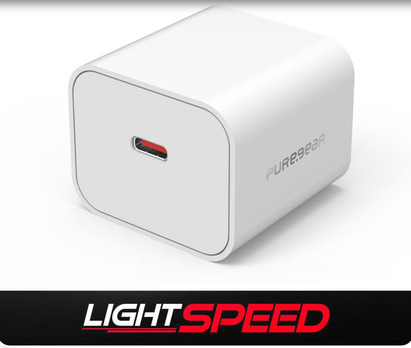 Puregear Lightspeed - 30w Usb-C Pd Wall Charger - White